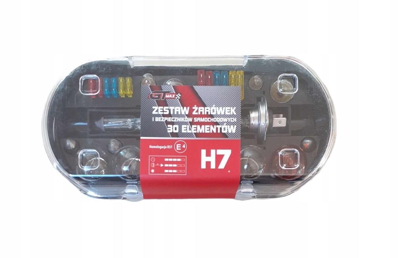 

Gt Max Zestaw żarówek H7 i bezpieczników 30 ele.