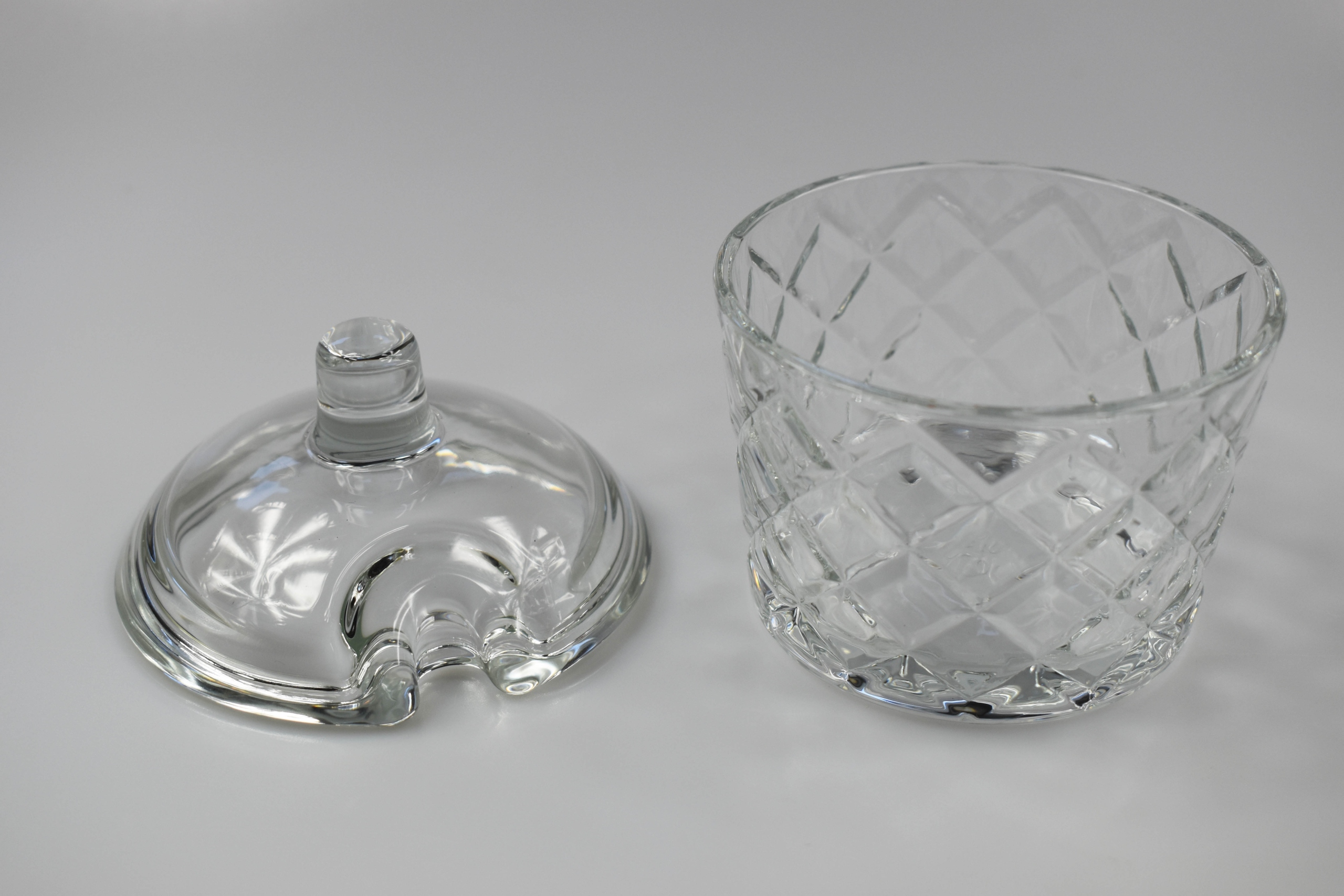 CUKIERNICA SZKLANA KARO, Altom Design Kolor przezroczysty