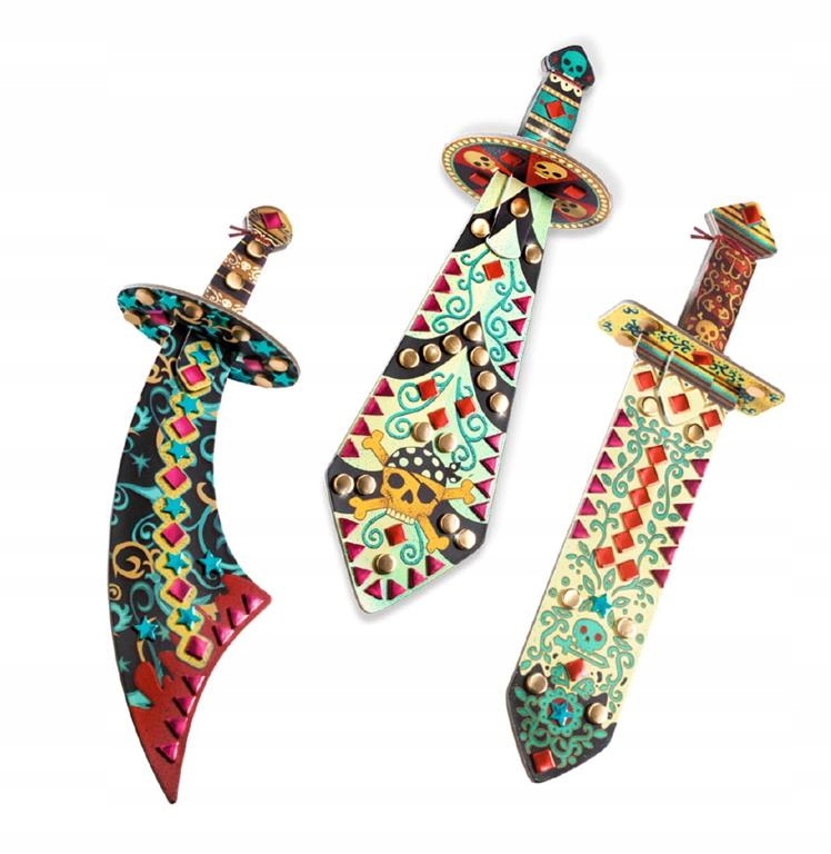 Mozaika Szable Pirackie Zrób to Sam DJECO Bohater brak