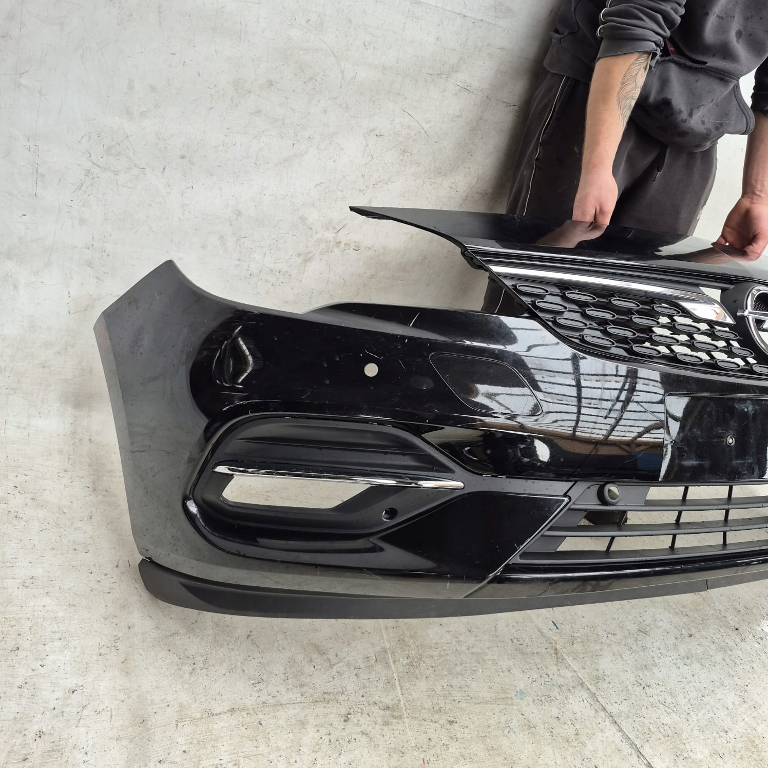 OPEL ASTRA K V LIFT 19- bumper front front 4XPDC 39130492