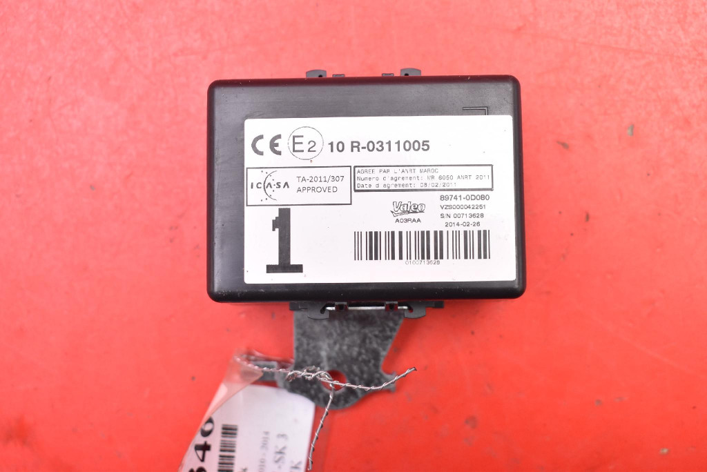 control unit module door 89741-0D080 TOYOTA YARIS 3 III 5D HB 10-14