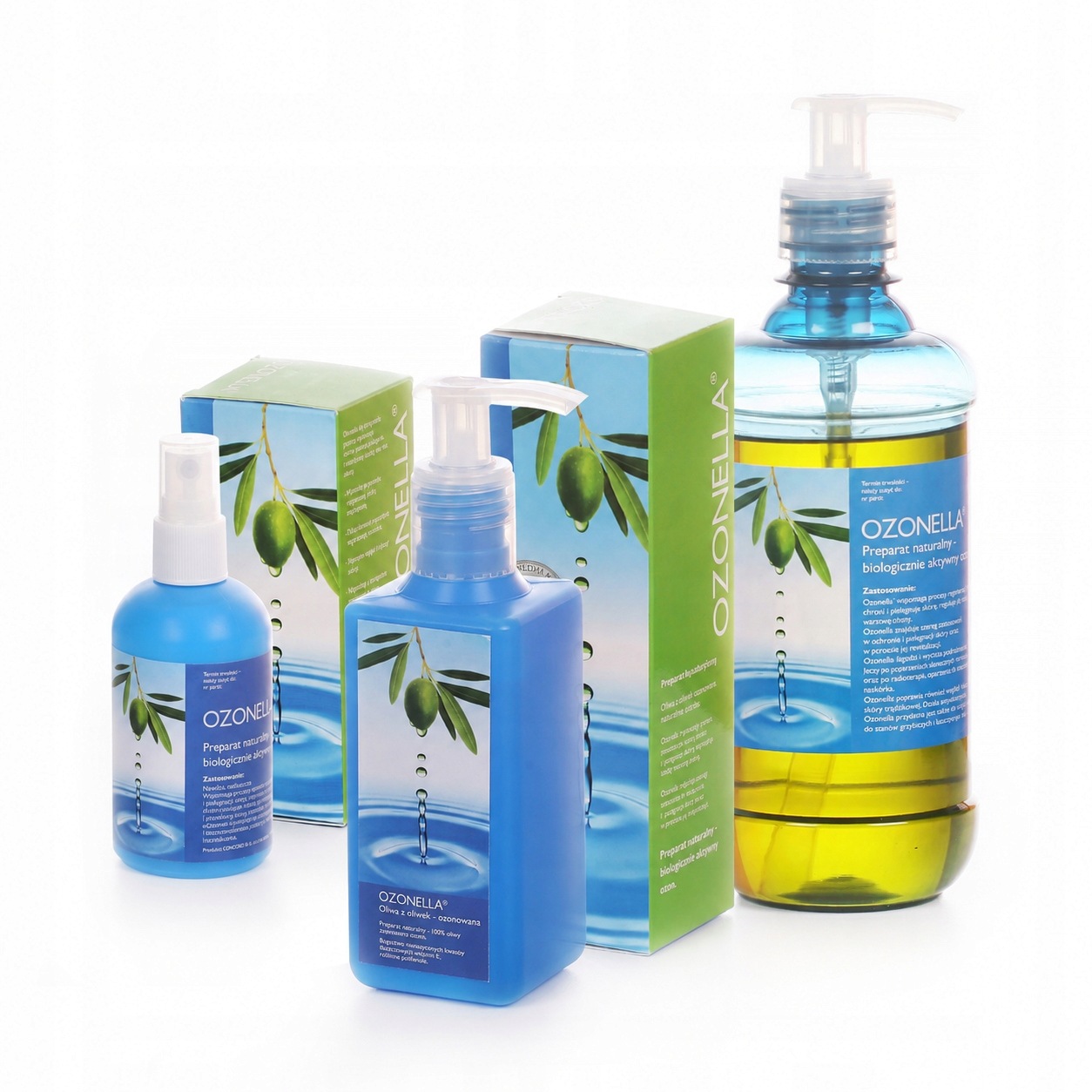 Ozonovaný Olivový Olej S Ozonem Ozonella 500 ml