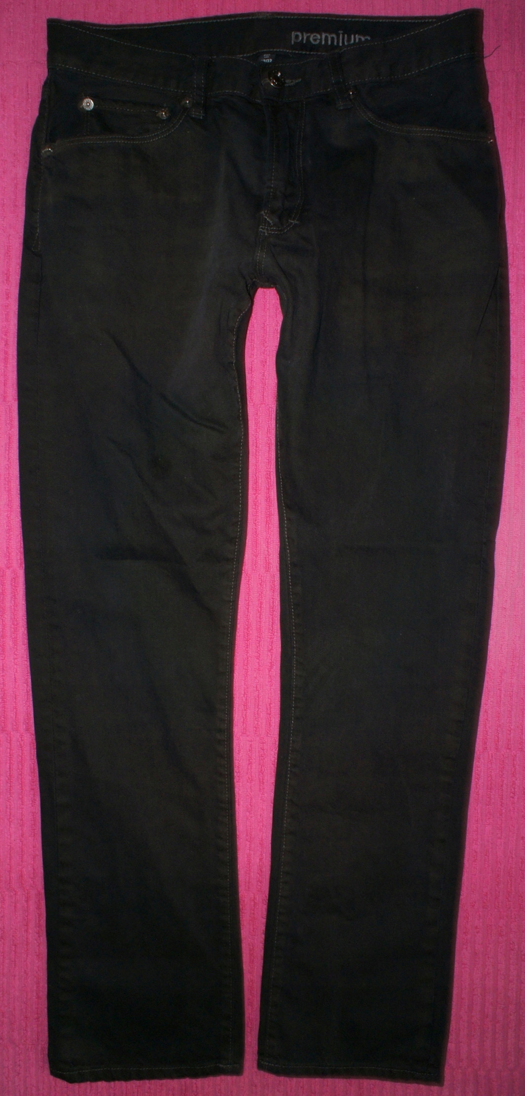 GAP slim - PROSTE JEANSY BIODRÓWKI RURKI W32L32 Marka Gap