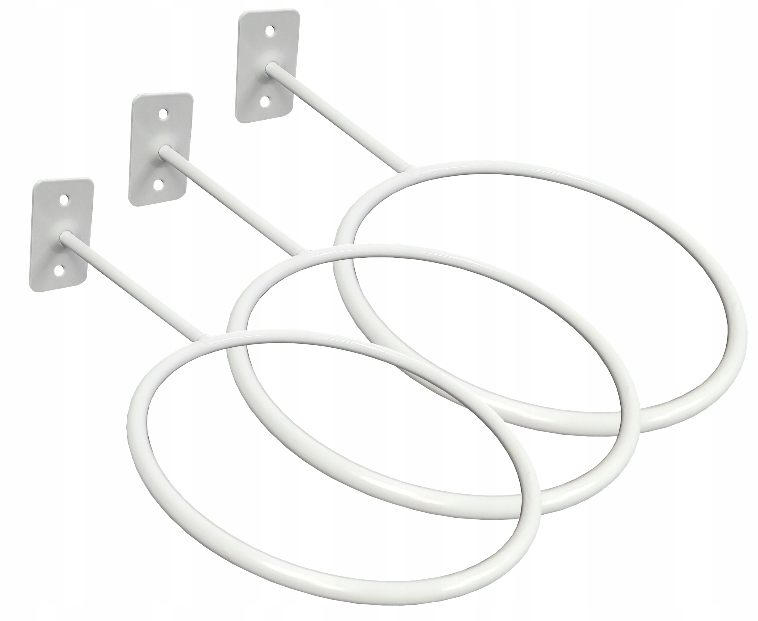 x3 WIESZAK NA PIŁKĘ MEDALE UCHWYT POD PIŁKI ŚCIENNY METALOWY KOŁO NA ŚCIANĘ