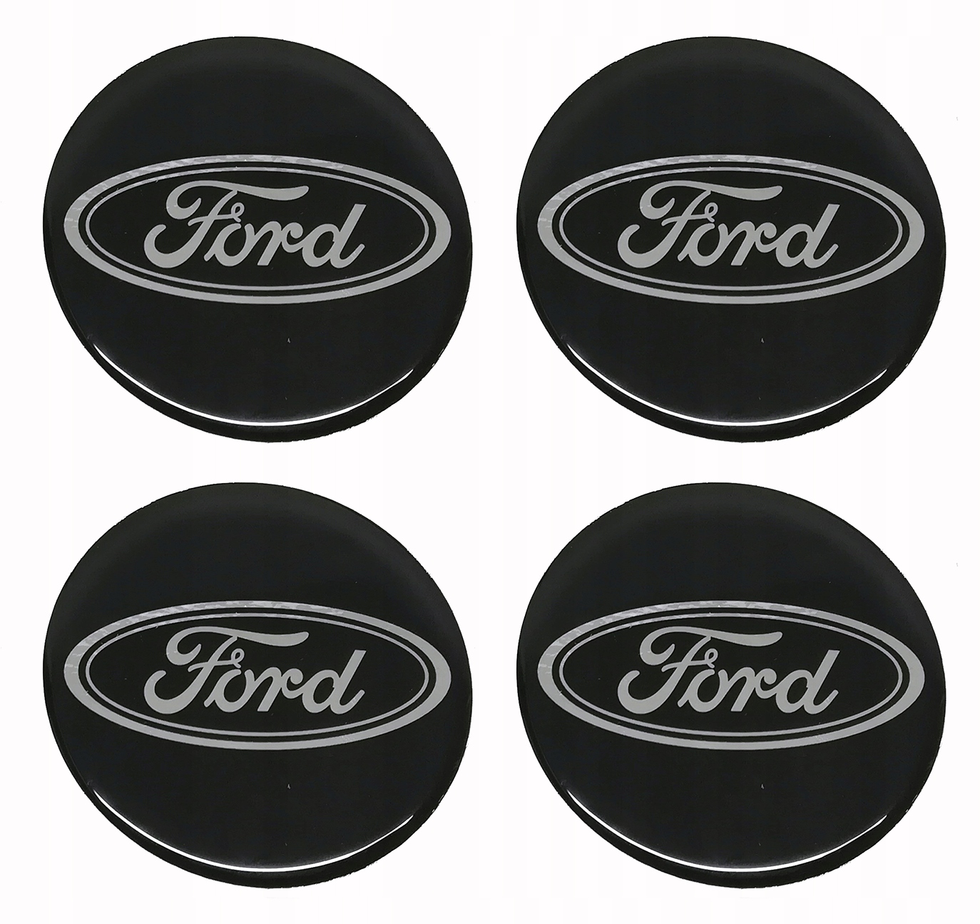 

Naklejki Na Dekielki Felgi Kołpaki Ford Czarne