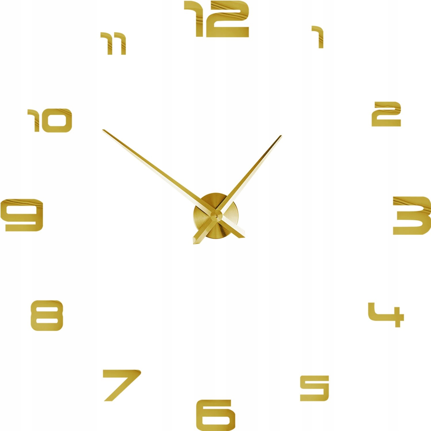 

Nowoczesny Zegar Ścienny 3D Naklejany Diy 70-130CM