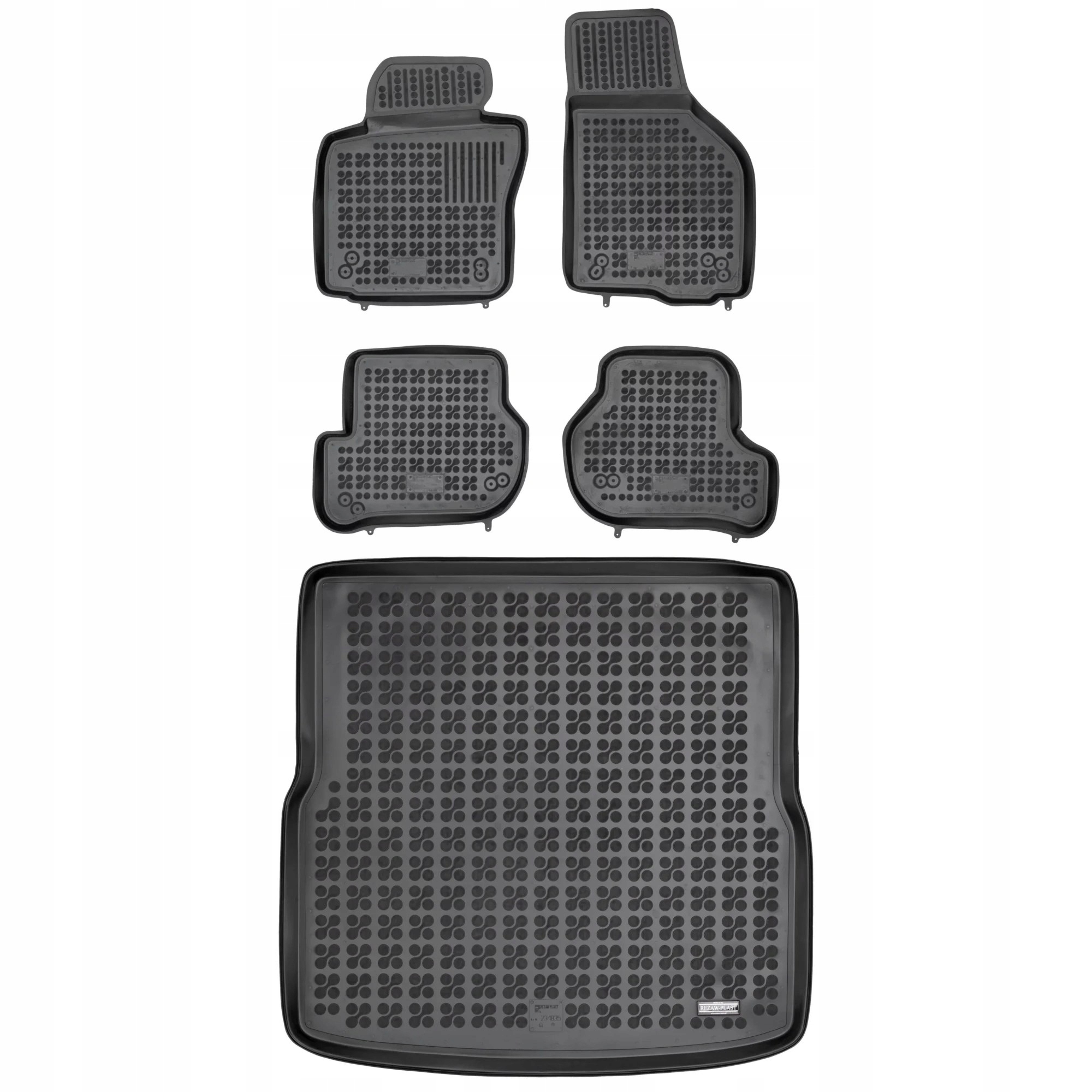 Gumowy zestaw dywaniki i mata Volkswagen Golf VI 2009-2013 Kombi Variant