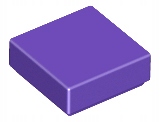 

Lego 3070b C purpurowa 1x1 płytka tile 2szt Nowy