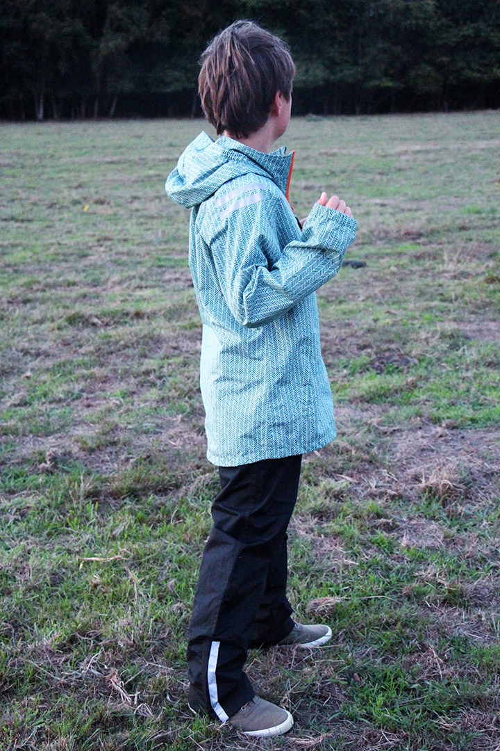 Spodnie przeciwdeszczowe Ducksday Black 134-140 Kolor czarny