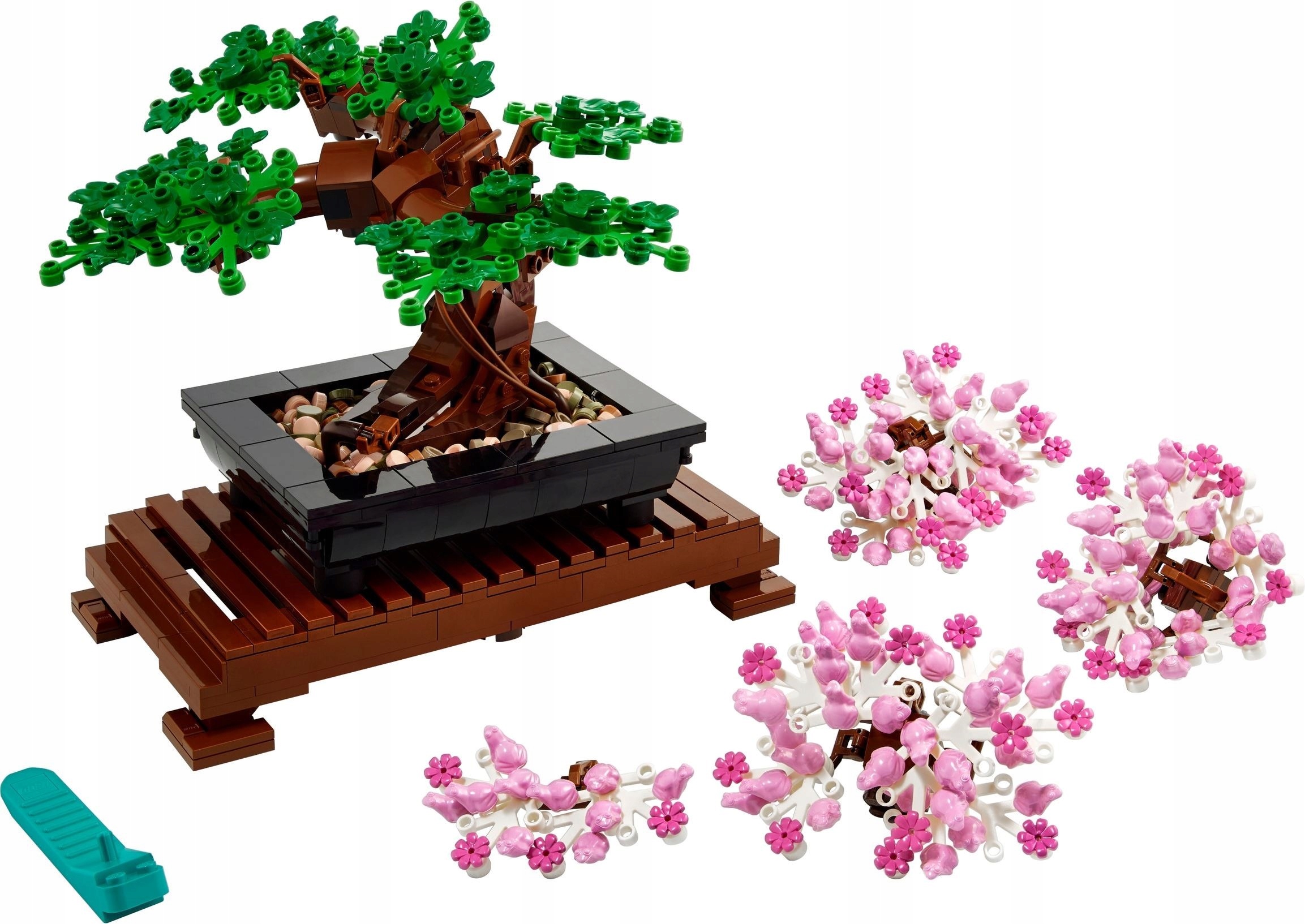 LEGO CREATOR EXPERT 10281 ICONS DRZEWKO BONSAI ZESTAW + TORBA PREZENTOWA Liczba elementów 878 szt.