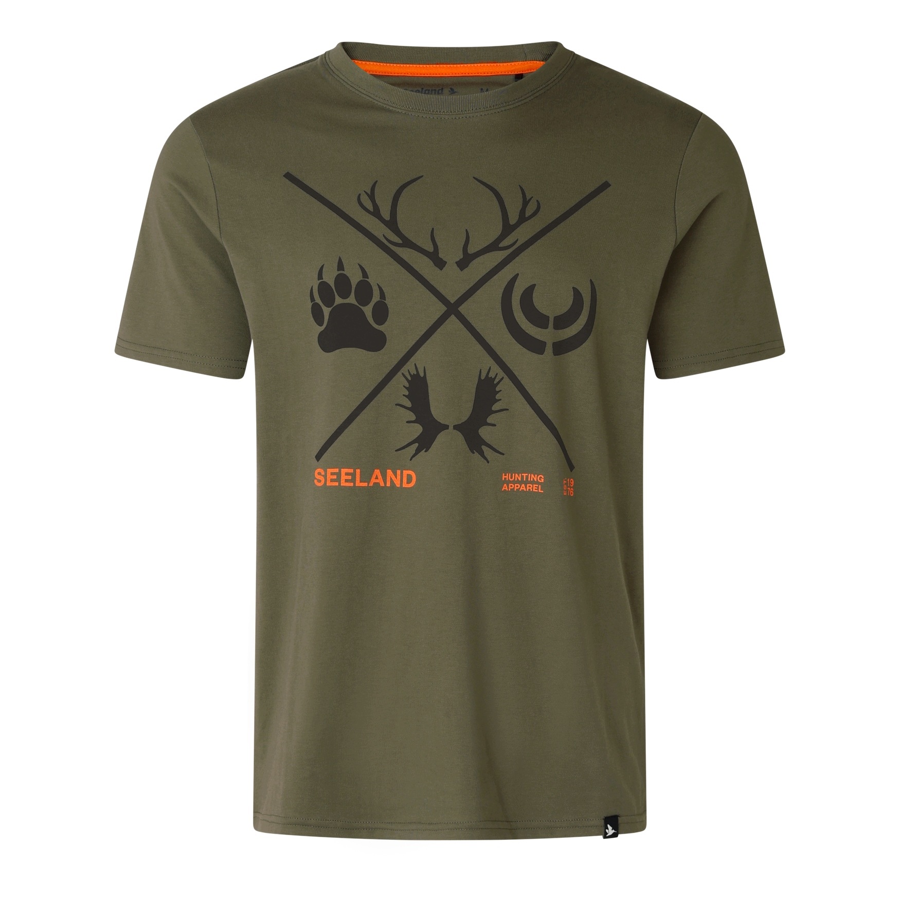 T-shirt myśliwski Seeland Big Game Hunter 40848 Grape Leaf 2XL