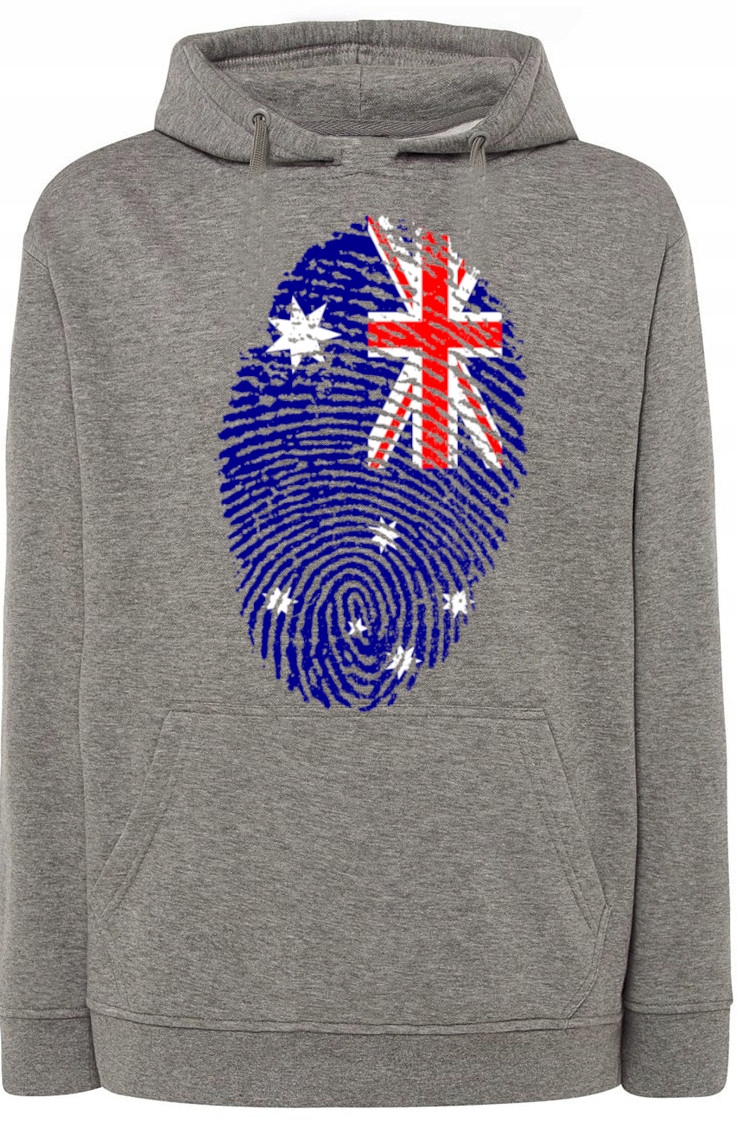 Austrálie Mikina S Kapucí Pánská módní vel. 3XL