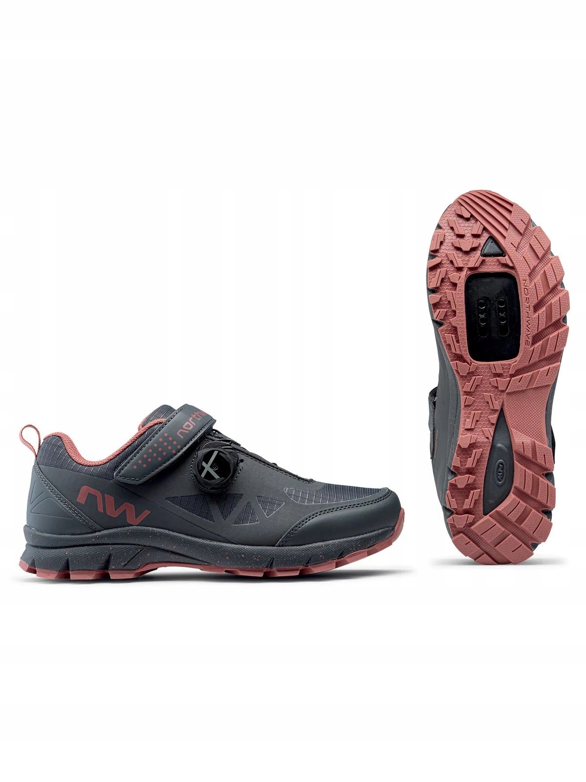Buty rowerowe Northwave Corsair Woman R: 36 (23cm) ,k: Antracyt/różowy