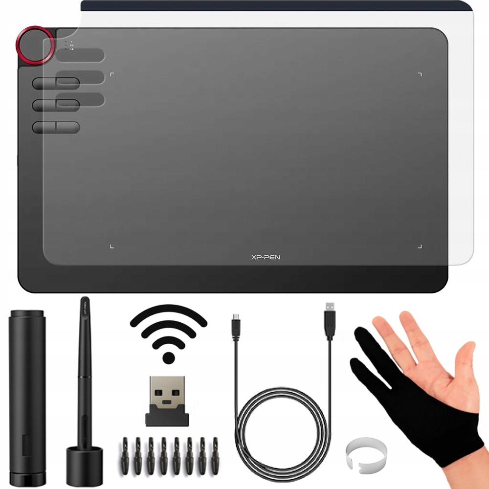 Tablet Xp-pen Deco 03 8192 Stupeň Tlaku 5080 Lpi Fólie