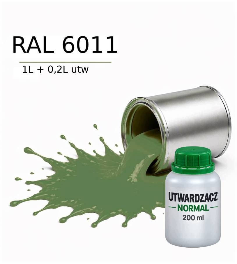 Valspar Ral 6011 Barva Dtm Základní Nátěr Polyuretanová 2K Polomat 1L Utw. 0