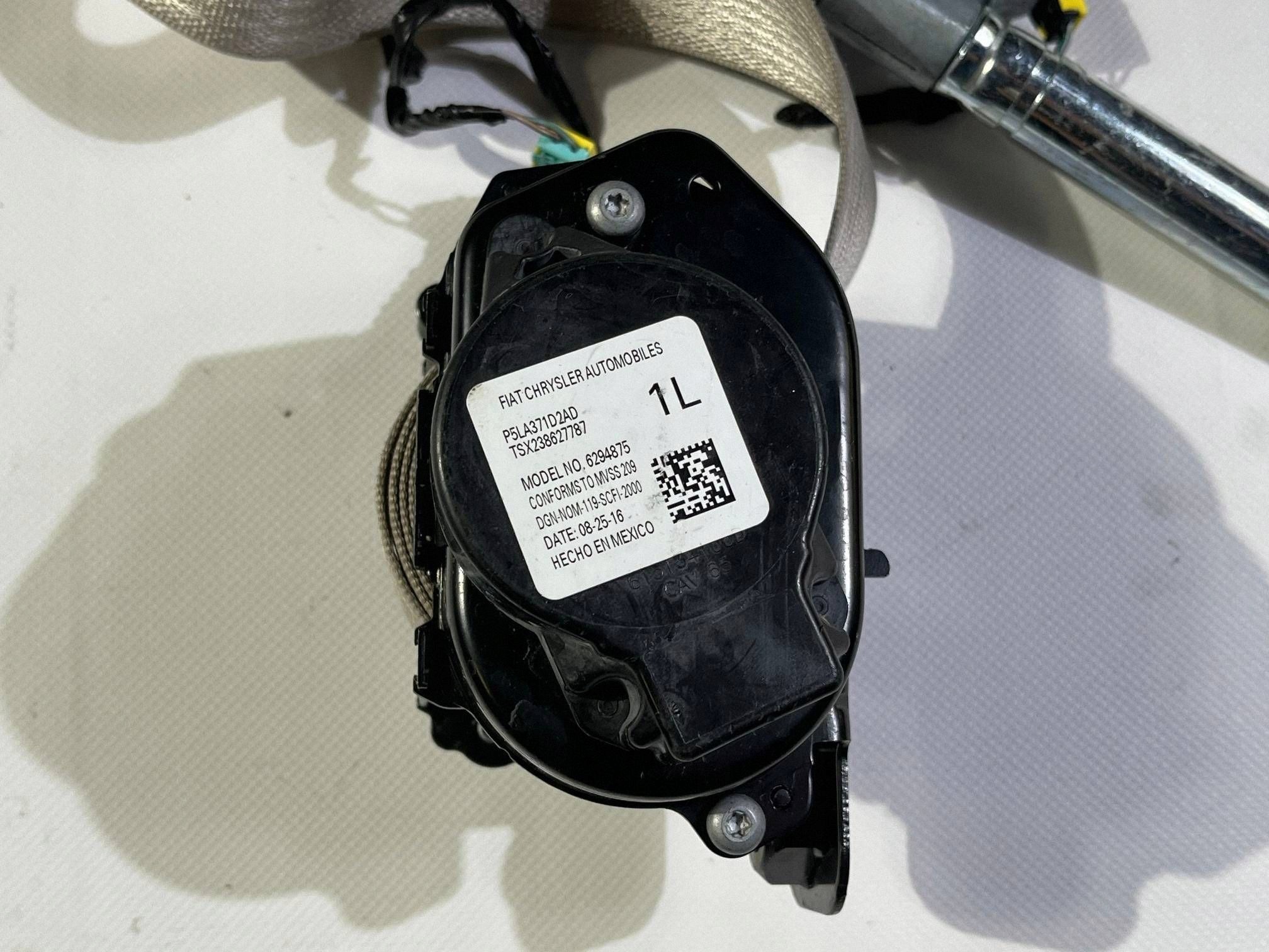 tension belt safety front front left switch Chrysler Pacifica 2016