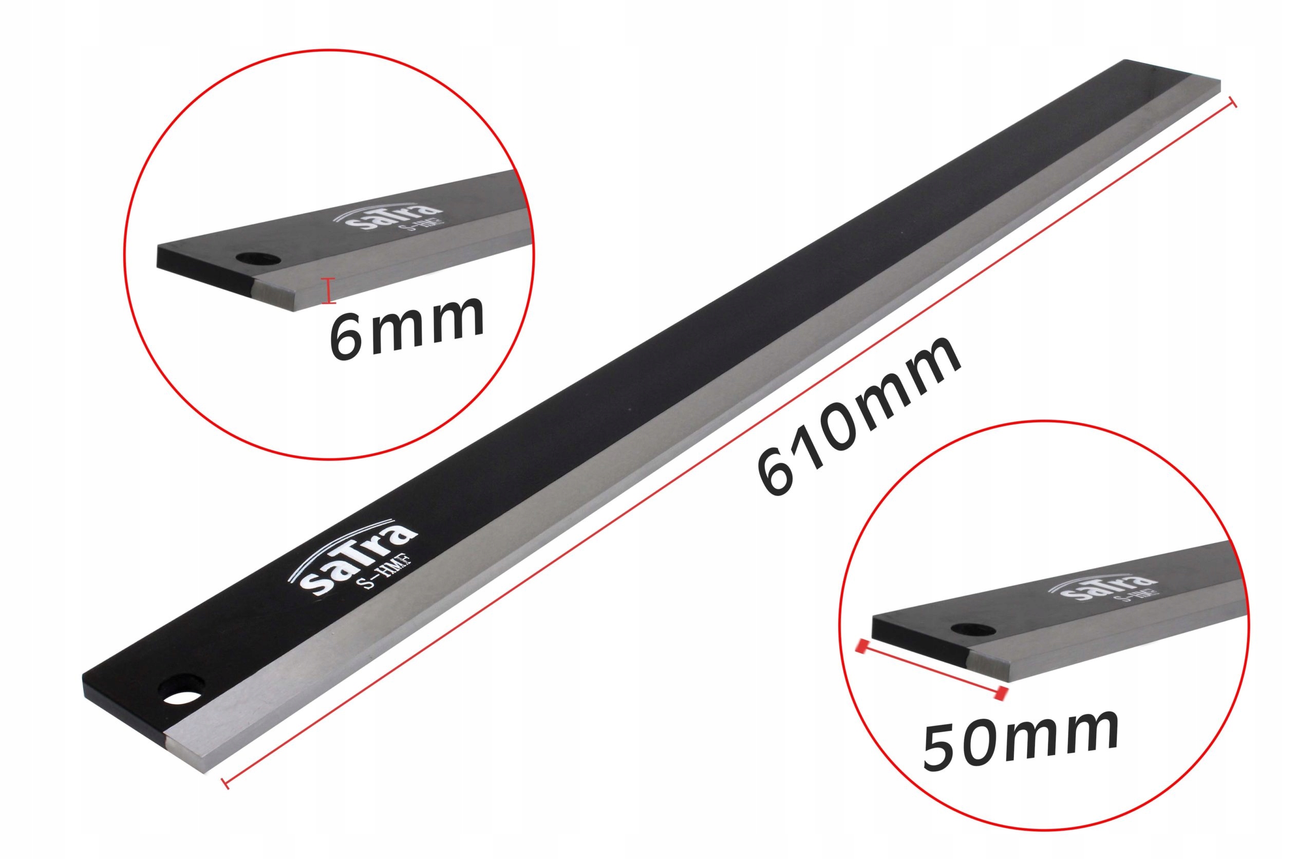 LINIAŁ PŁASKI STALOWY 610 MM SATRA S-HMF Kod producenta S-HMF