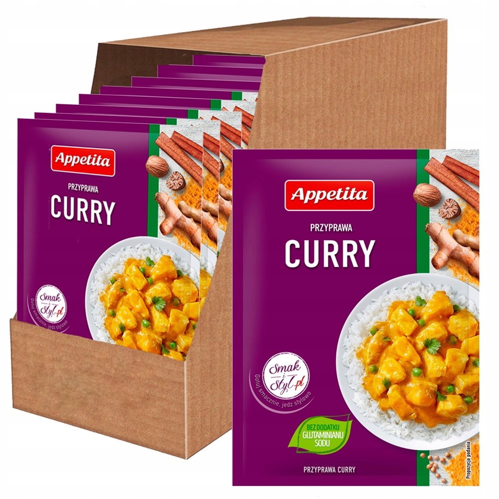 Levně Appetita Koření kari 20 g x 25 kusů