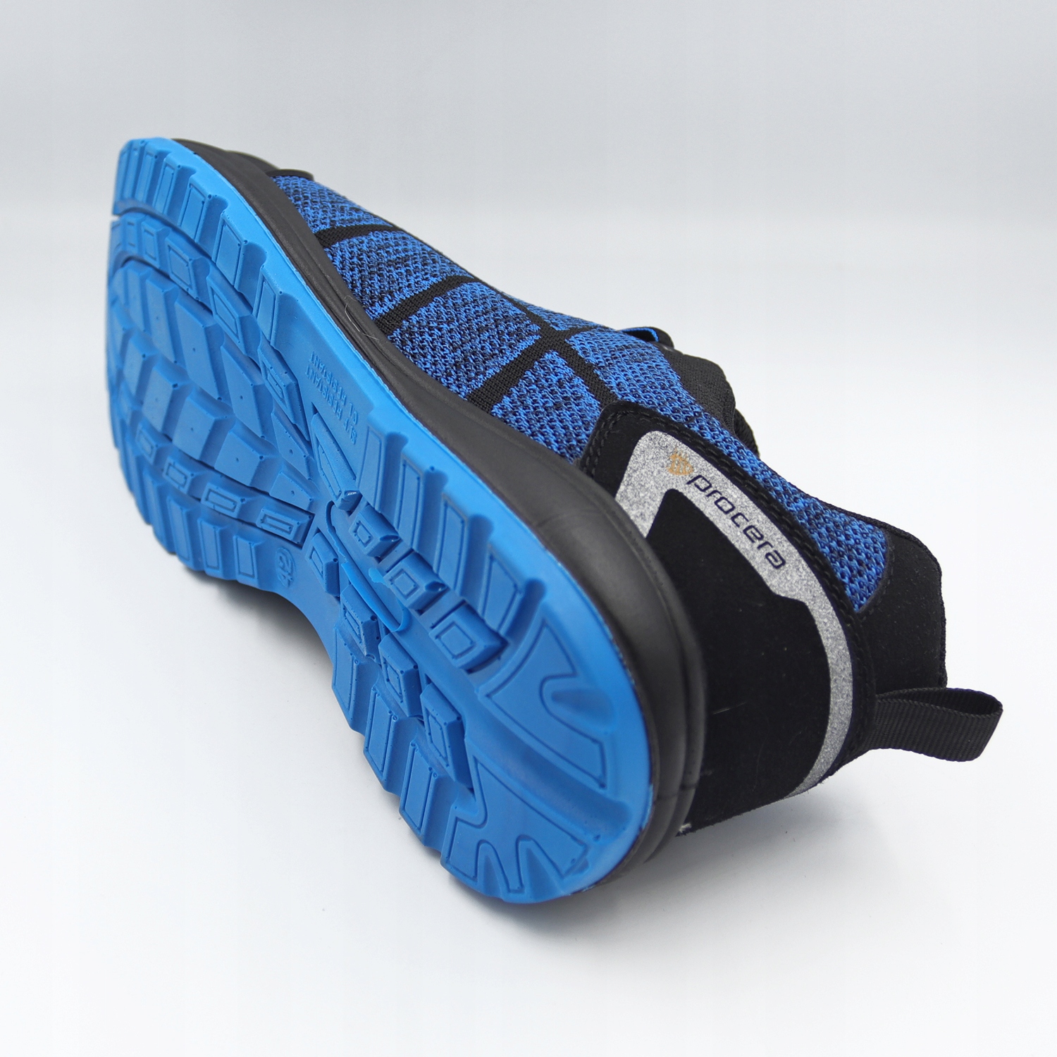 BUTY ROBOCZE MĘSKIE Z PODNOSKIEM I WKŁ. ANTYPRZEBICIOWĄ S1P 46 Model CHESTER BLUE S1P ESD