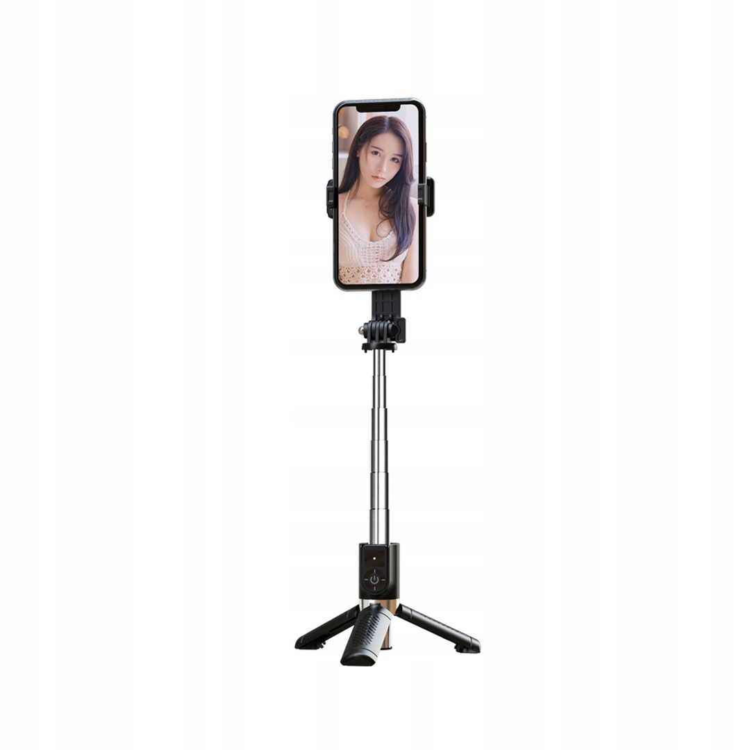 XO selfie tyč Bluetooth tripod SS10 černá 80cm
