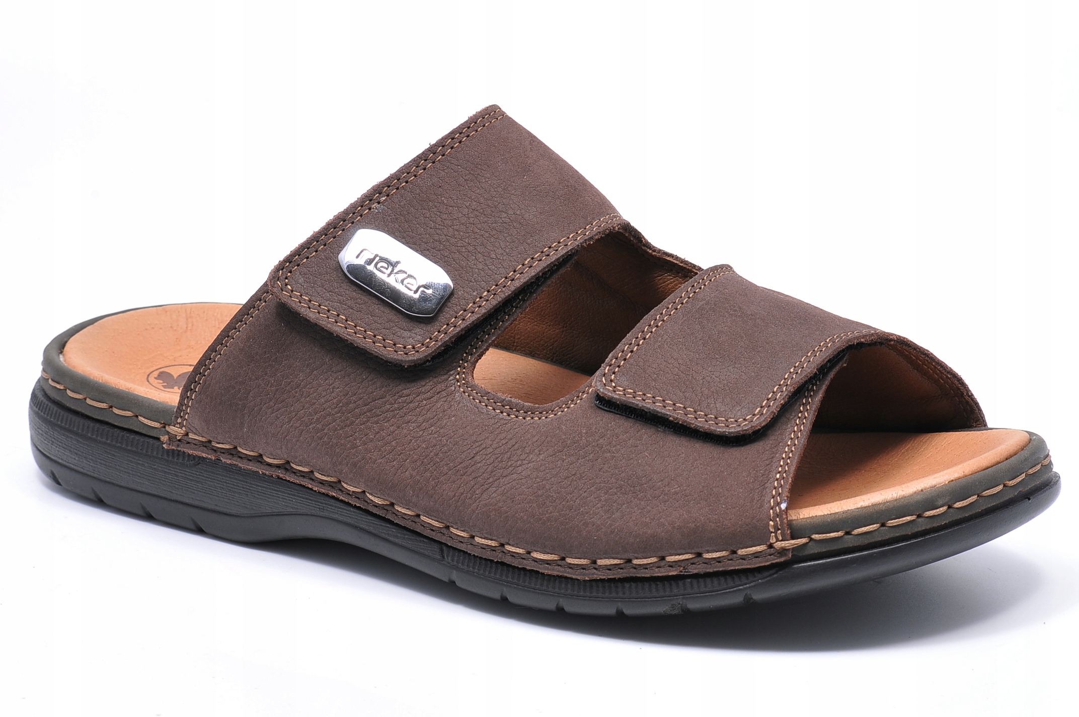Nazouváky Rieker 25590-25 Bronz Velikost 41