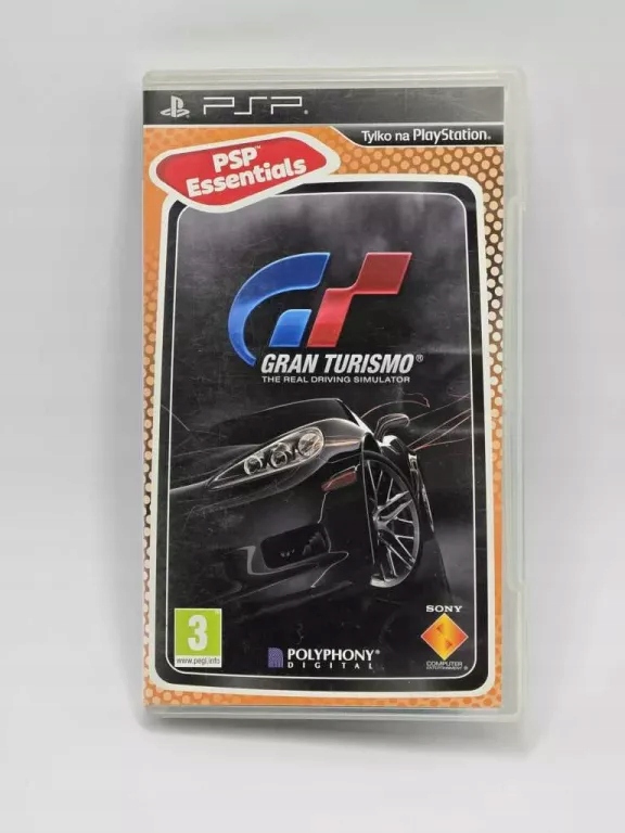 GRA NA PSP GRAN TURISMO THE REAL DRIVING SIMULATOR