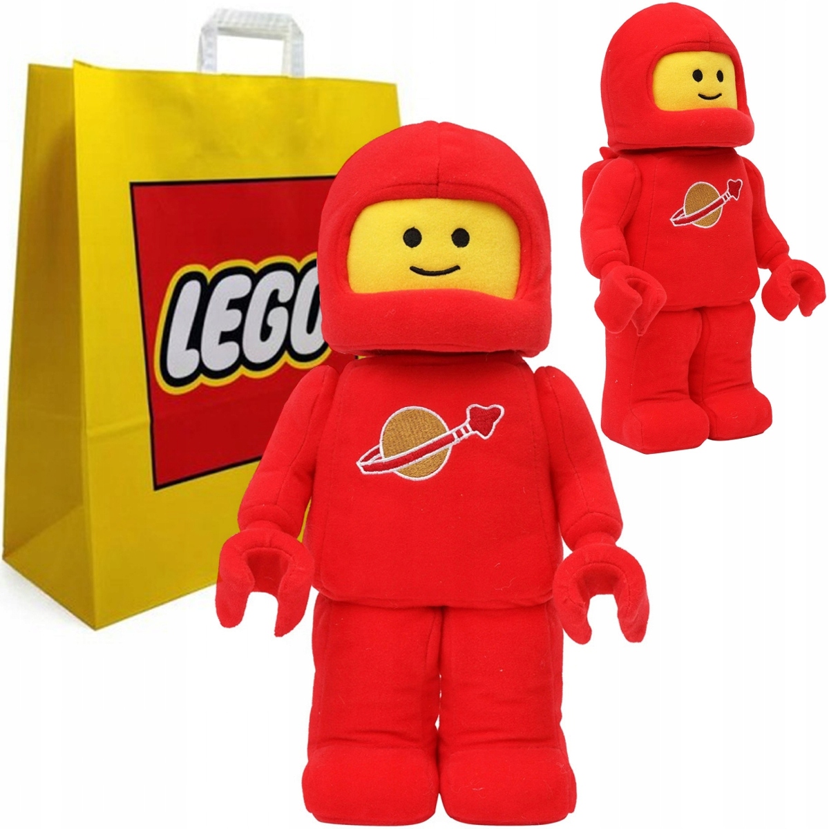 Lego Space Astronauta Kosmonauta Pluszak Figurka Przytulanka Torba Lego