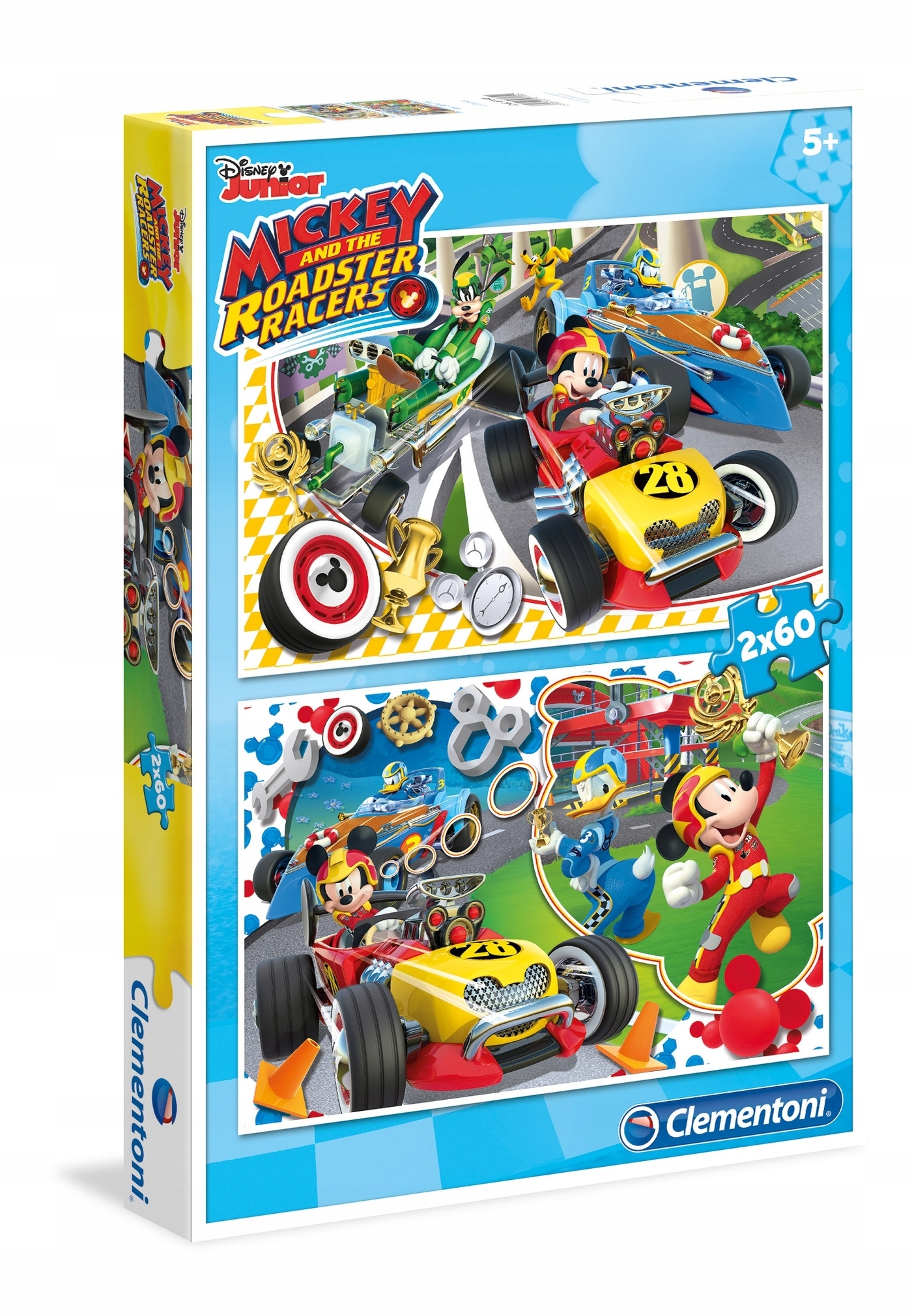 

Puzzle 2x60 Myszka Miki 2 układanki 60 elementów