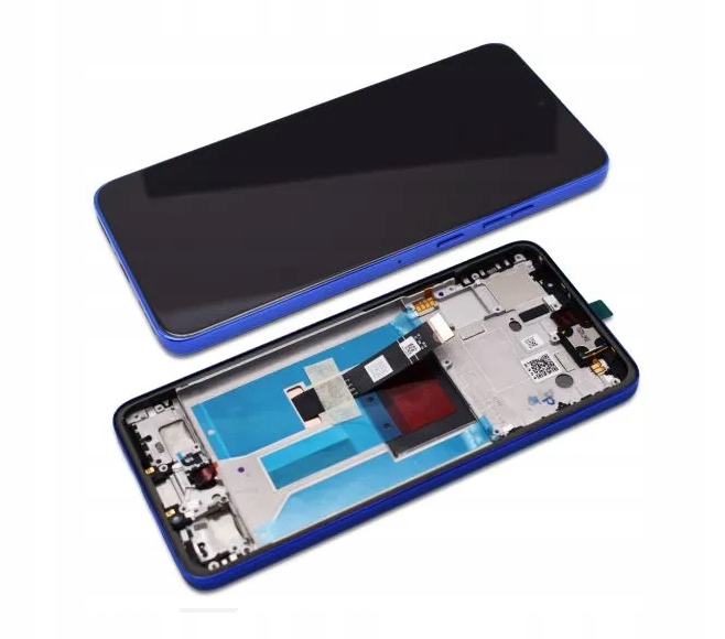 LCD digitizer wyświetlacz ramka do Motorola Edge 50 Neo Blue