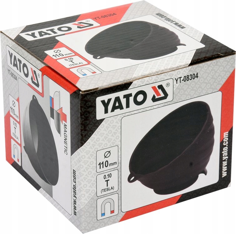 MISKA MAGNETYCZNA WARSZTATOWA UCHWYT 110mm YATO Rodzaj pojemnik otwarty