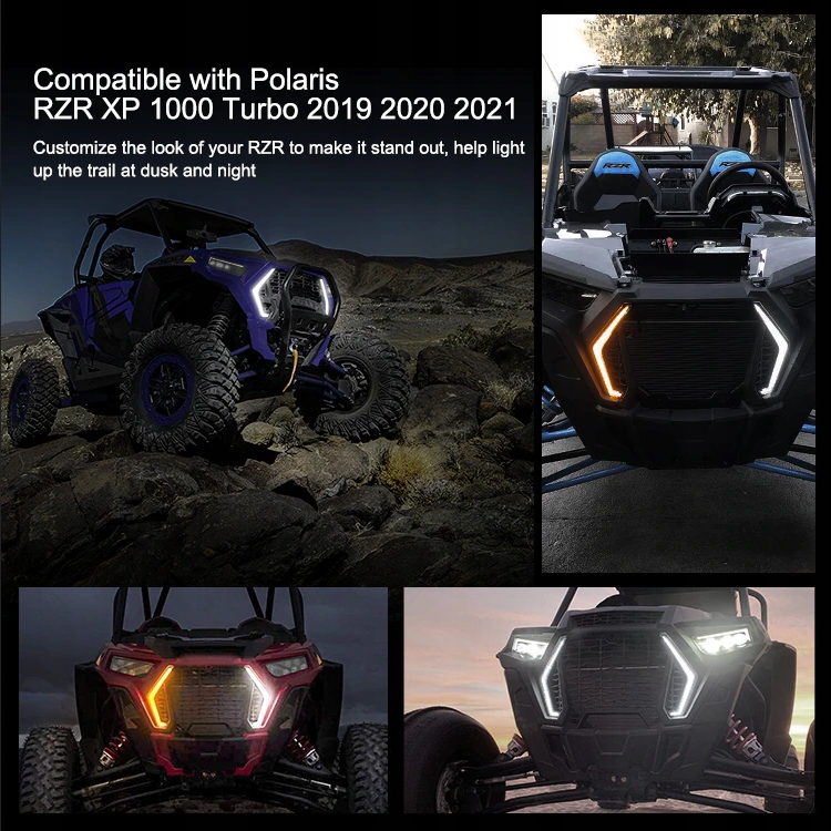 Polaris RZR XP SWIATŁA DZIENNE DRL + KIERUNEK