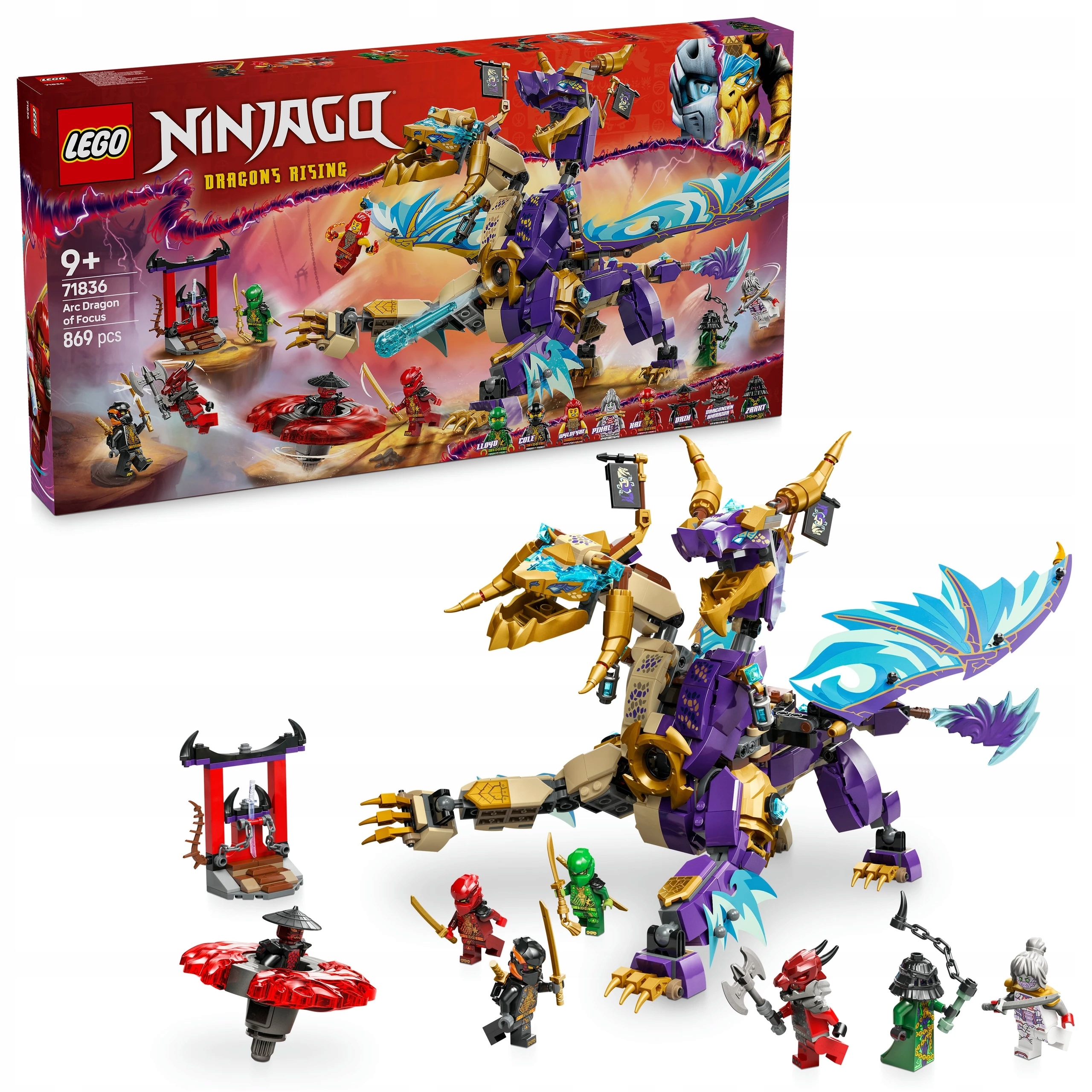 Lego Ninjago Arcismok soustředění 71836