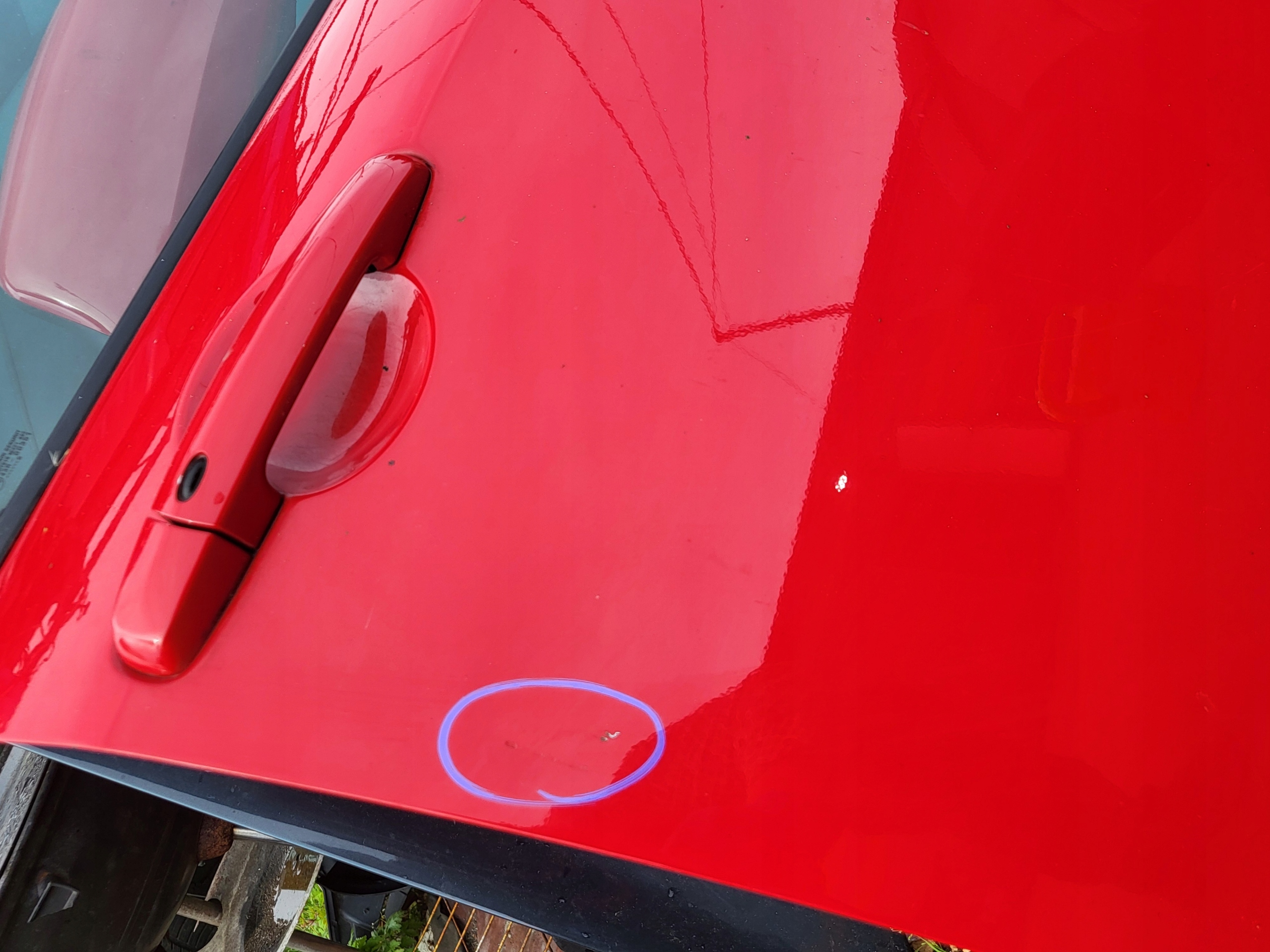 door right front complete window lock handle SUZUKI SWIFT 4 IV MK6 2005r.