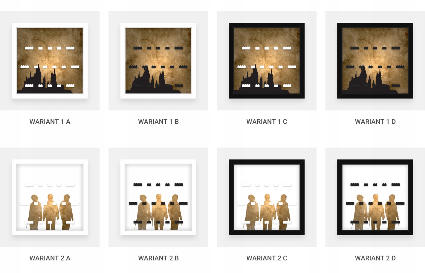 RAMKA DO LEGO MINIFIGURES 71022 HARRY POTTER 27CM Numer produktu 0