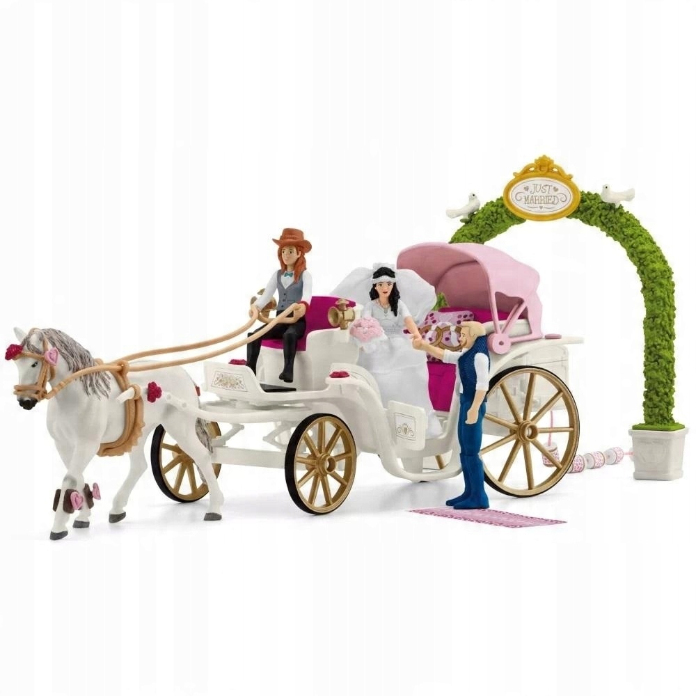 Figurka Zwierzaka Zwierzęta Figurki Zabawki Dla Dzieci Horse Club Kareta