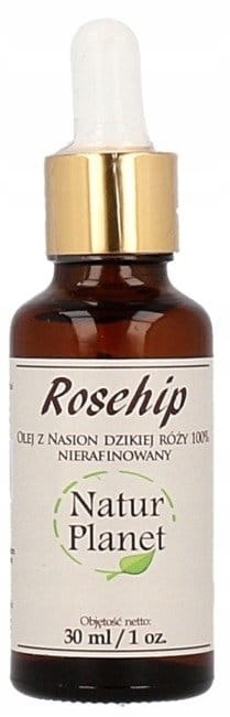 Olej z dzikiej róży nierafinowany 30 ml