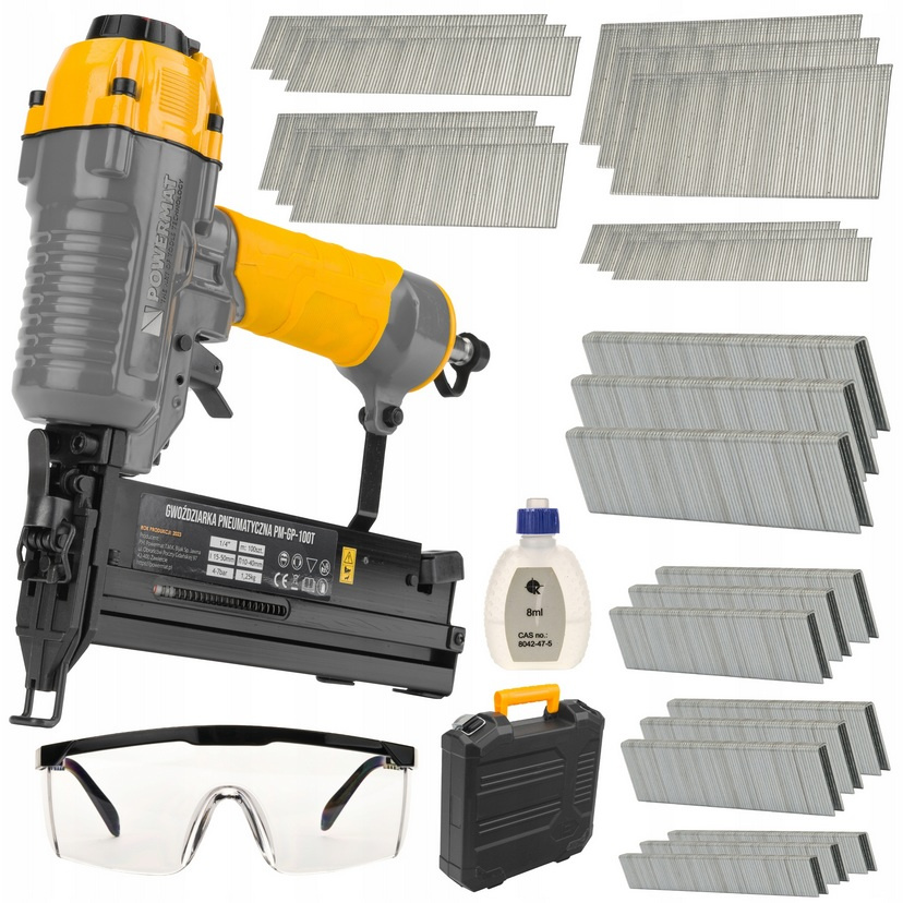 Hřebíkovačka Sešívačka Taker Pneumatická Sada 2V1