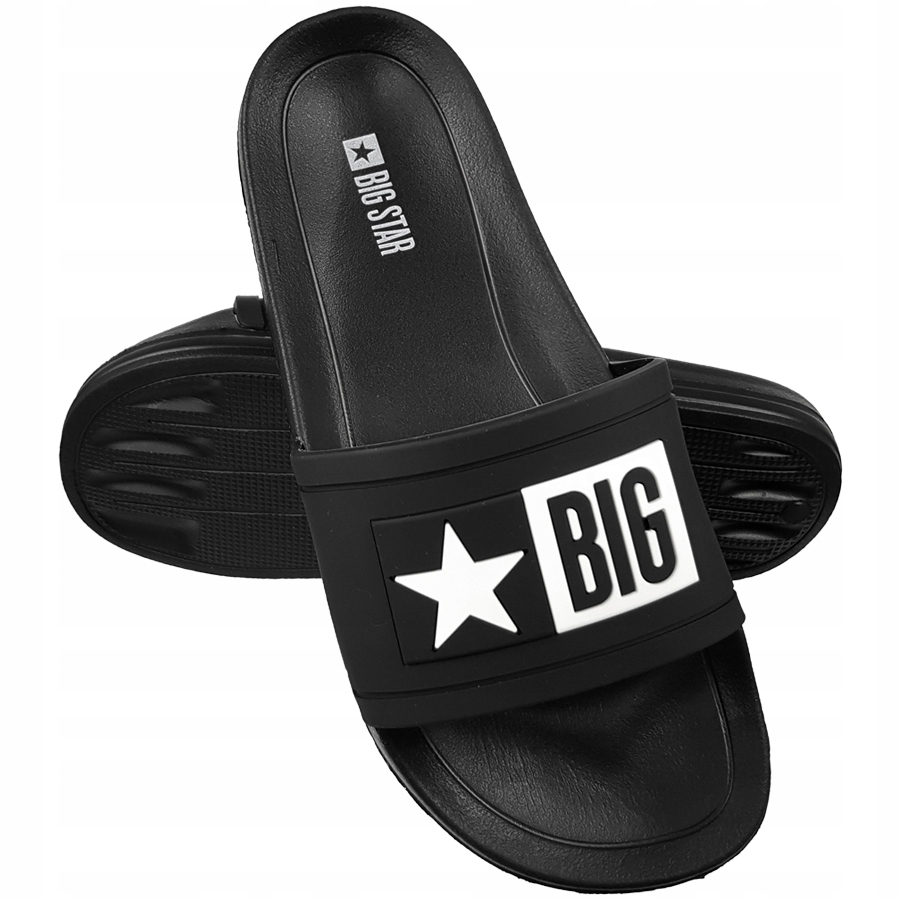 

Klapki Big Star damskie czarne DD274a266 41