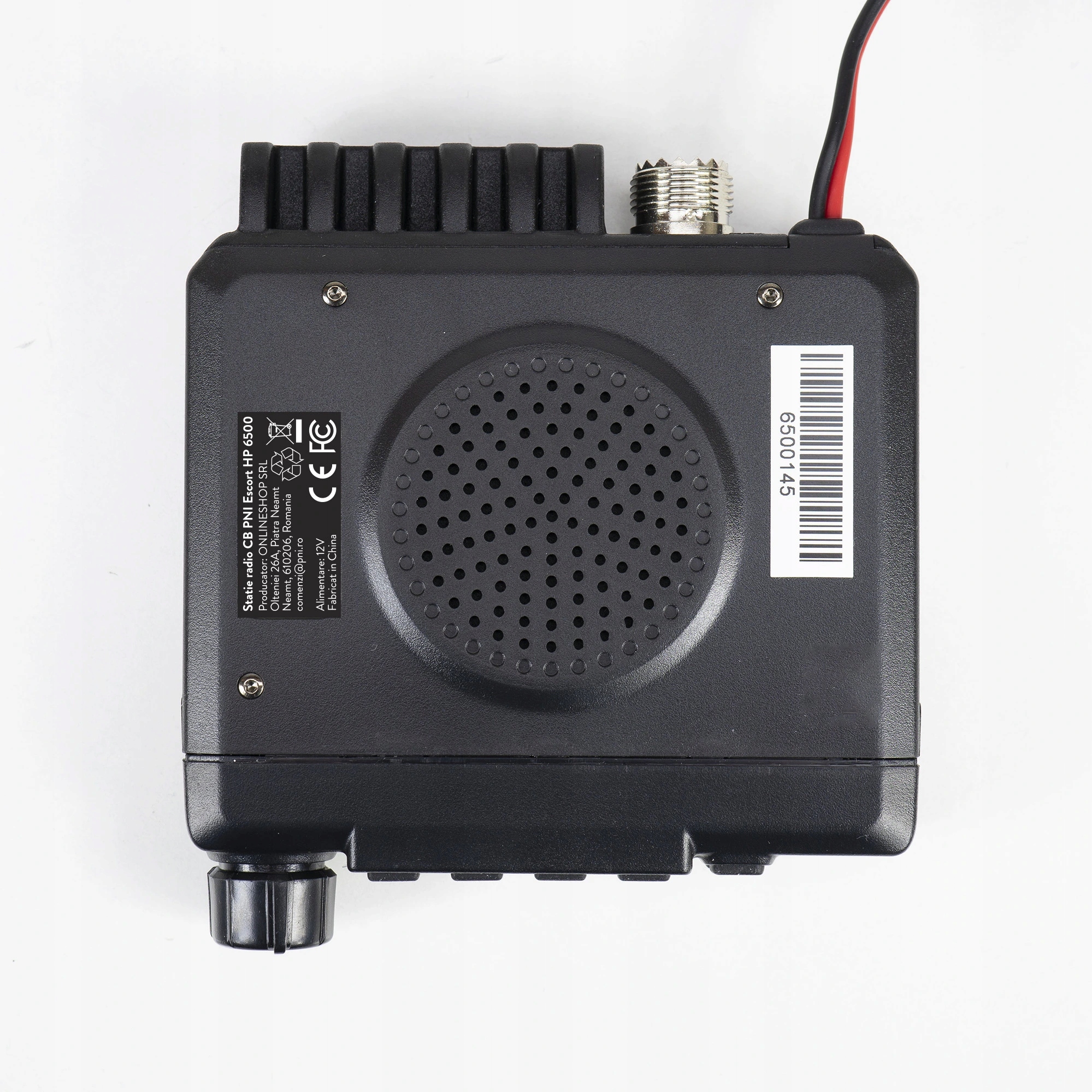 Cb rádiostanica Pni Escort Hp 6500, multištandardná, 4W, Am-fm, 12V, Asq, R
