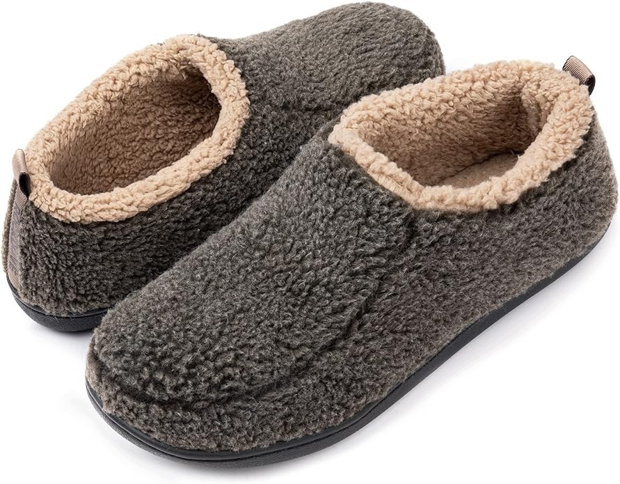 Papuče RockDove 42.5/43.5 mokka teplé mule s paměťovou pěnou
