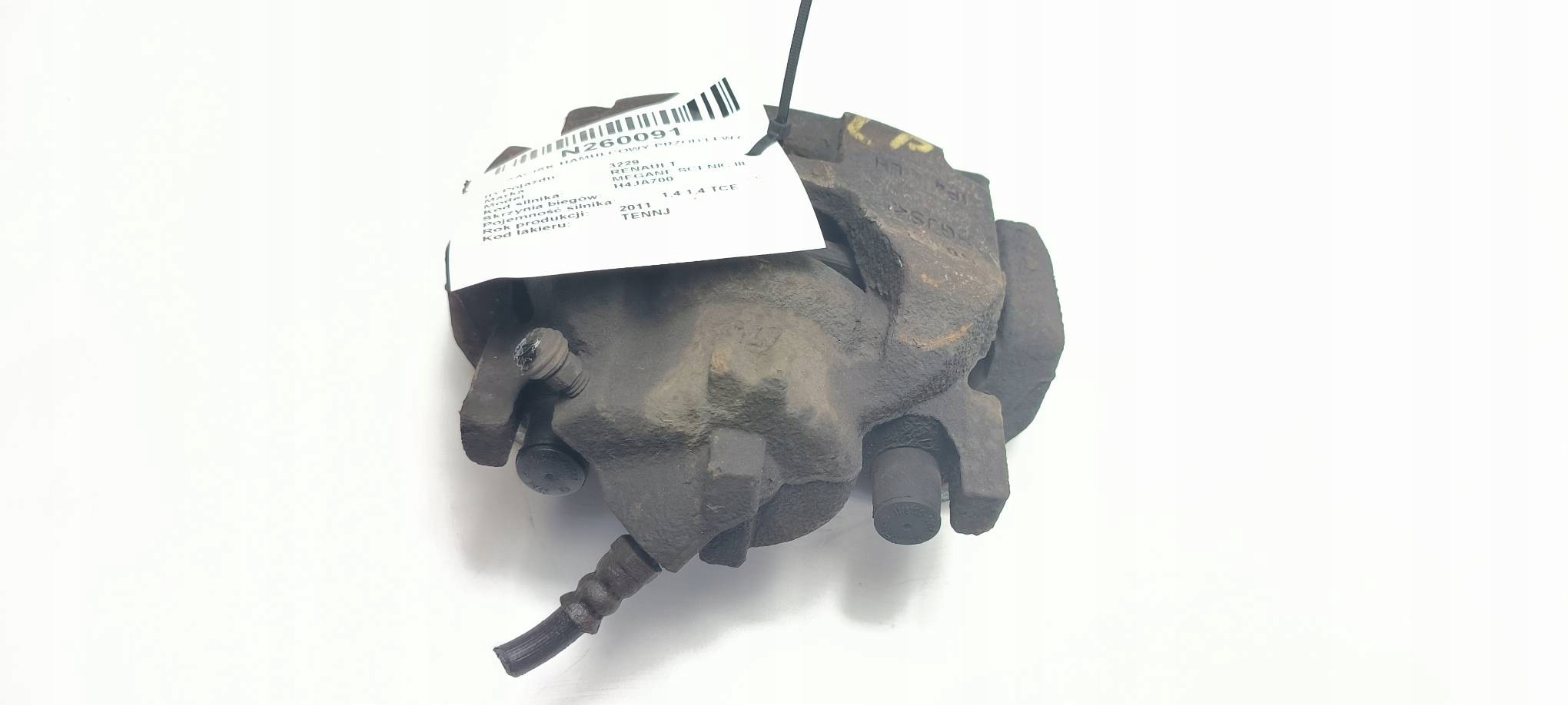 caliper brake front left 1.4 TCE RENAULT MEGANE SCENIC III