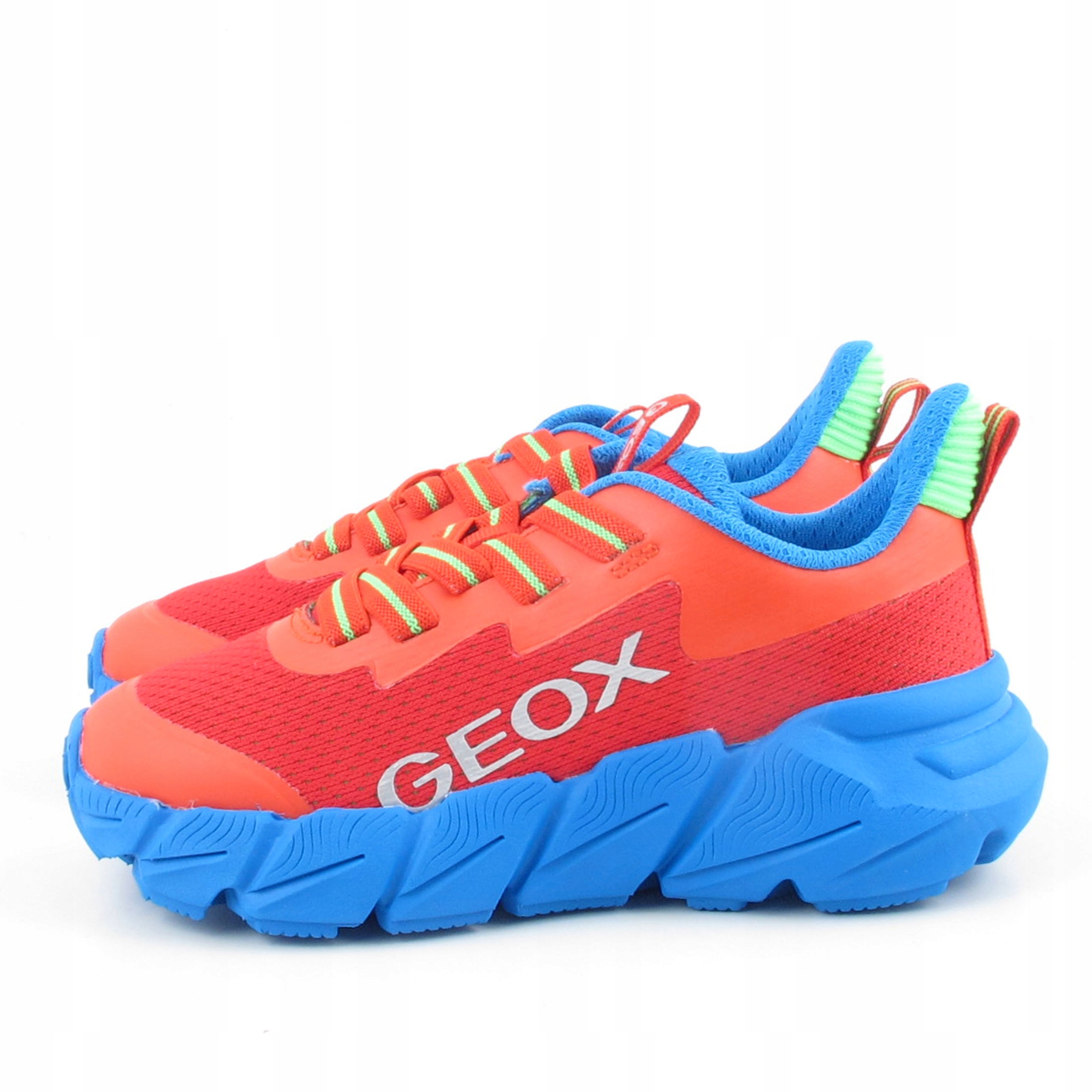 Geox Flexyper J46N1A 0149J C0540 czerwone Sneakersy sportowe 80678/30
