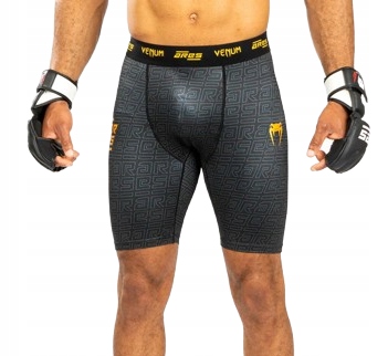 Venum x Ares Kraťasy kraťasy Vale Tudo Black/Gold S