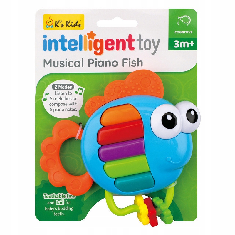 

Ks Kids Zabawka muzyczna Rybka Intelligenttoy