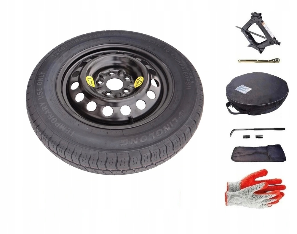 Dojezdové kolo Renault Kadjar 145/90R16 Sada