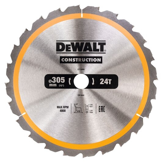 

Dewalt Tarcza Do Drewna 305X30MM DT1958-QZ
