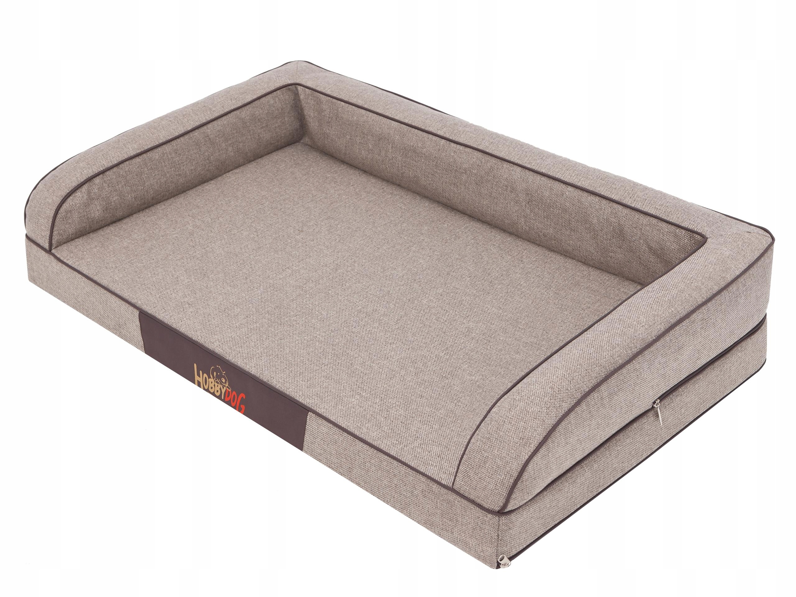 Levně Pelíšek pro psa, matrace pro psa, kotec, pohovka s opěrkou 80x50 cm