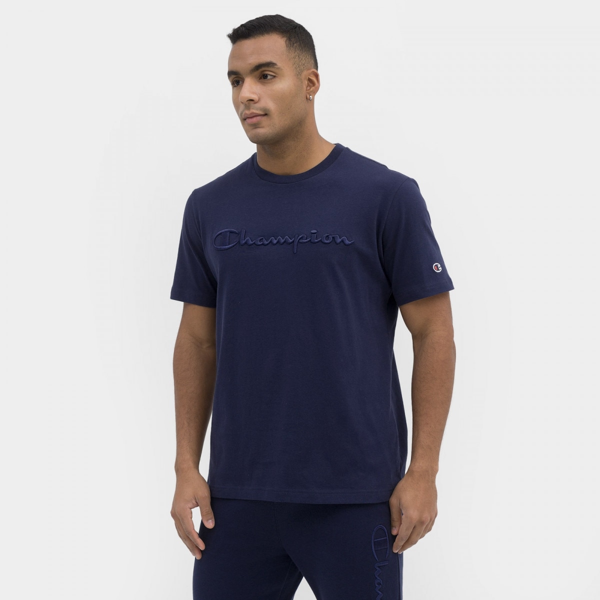 Męski t-shirt z nadrukiem Champion Rochester Crew