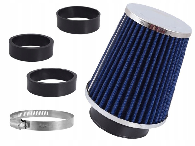 

Stożkowy Filtr Powietrza Niebieski Stożek Adaptery