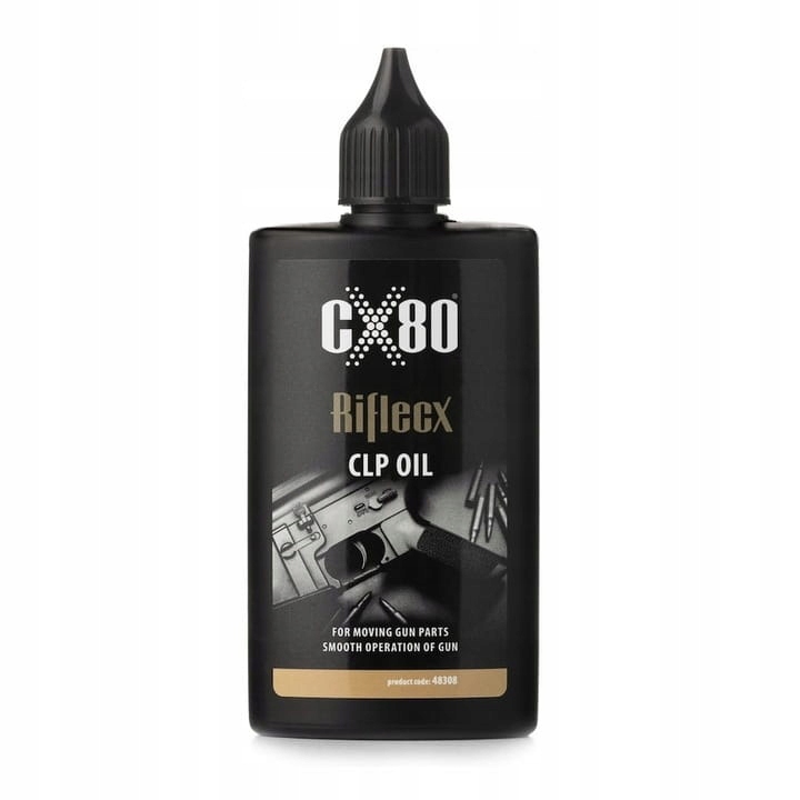 Olej Syntetyczny do elementów ruchomych broni 100ml RifleCX CX80 Clp Oil